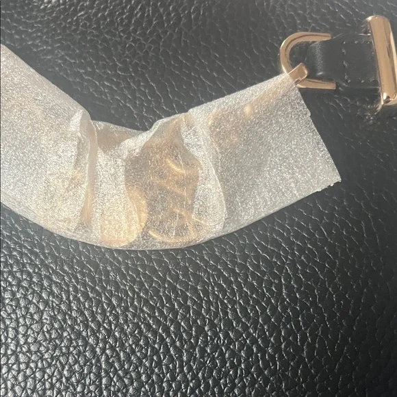 Calvin Klein Black Pebbled Leather Crossbody - Picture 6 of 6